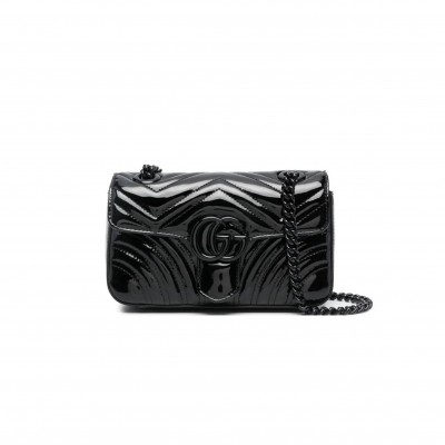 GUCCI MARMONT SMALL SHOULDER BAG 446744 (22*13*6cm)